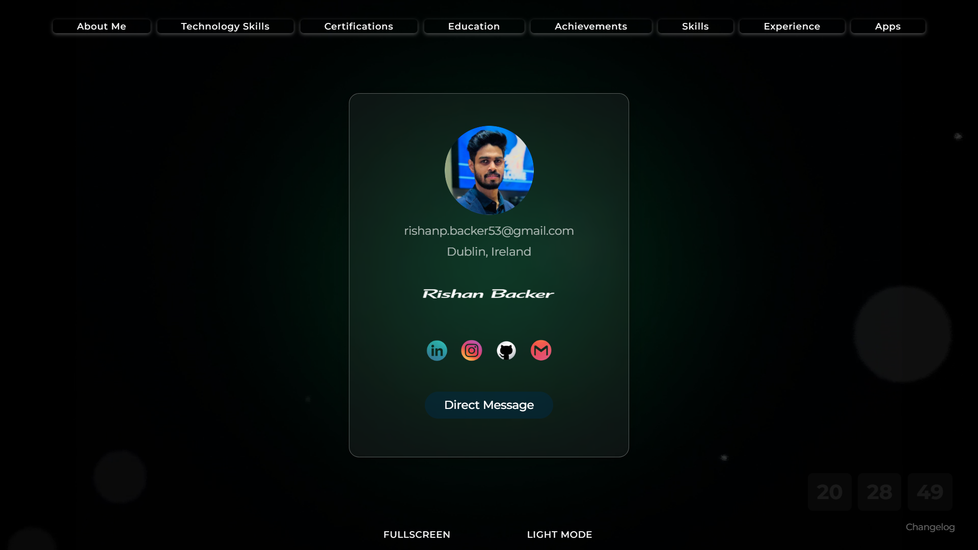 Beta Dark Mode Screenshot
